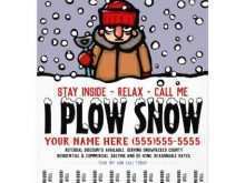 96 Free Snow Plowing Flyer Template Layouts with Snow Plowing Flyer Template