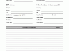96 How To Create Blank Trucking Invoice Template Maker with Blank Trucking Invoice Template