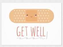 96 Online Get Well Soon Card Templates With Stunning Design with Get Well Soon Card Templates