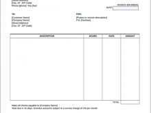 Hvac Repair Invoice Template