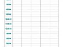 96 Online My Class Schedule Template by My Class Schedule Template