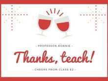96 Online Thank You Card Templates For Teachers For Free by Thank You Card Templates For Teachers