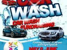 96 Printable Car Wash Fundraiser Flyer Template Free in Photoshop with Car Wash Fundraiser Flyer Template Free