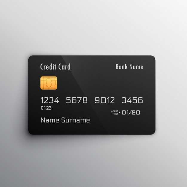 96 Report Design A Credit Card Template Now for Design A Credit Card Template
