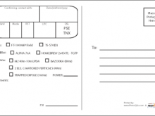 96 Report Free Qsl Card Template for Ms Word with Free Qsl Card Template