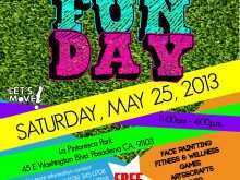 96 Report Fun Day Flyer Template Free with Fun Day Flyer Template Free