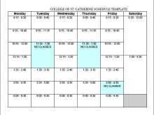 96 Report Weekly Class Schedule Template Pdf in Photoshop with Weekly Class Schedule Template Pdf