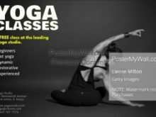 96 Standard Yoga Flyer Design Templates in Word for Yoga Flyer Design Templates