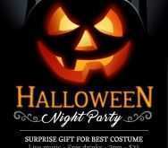 96 The Best Halloween Party Flyer Template Now for Halloween Party Flyer Template