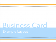 96 Visiting Business Card Template Margins Photo for Business Card Template Margins