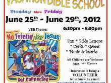 96 Visiting Free Vbs Flyer Templates Maker for Free Vbs Flyer Templates