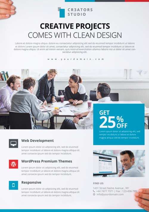 97 Adding Flyer Psd Free Template With Stunning Design for Flyer Psd Free Template