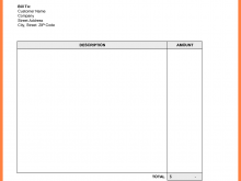 97 Best Simple Blank Invoice Template Photo for Simple Blank Invoice Template