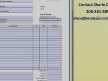 97 Create Contractor Invoice Template Excel Formating by Contractor Invoice Template Excel