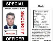 Id Card Template Security