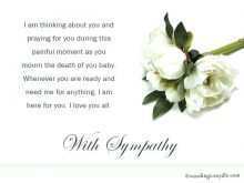 97 Create Sympathy Card Template Free For Free for Sympathy Card Template Free