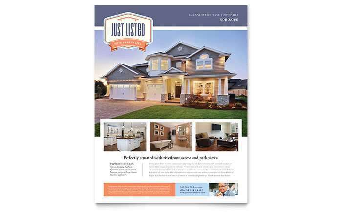 97 Creating Templates For Real Estate Flyers in Word for Templates For Real Estate Flyers