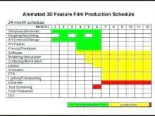 97 Creating Tv Show Production Schedule Template PSD File by Tv Show Production Schedule Template