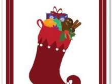 97 Creative Christmas Stocking Card Template Now with Christmas Stocking Card Template