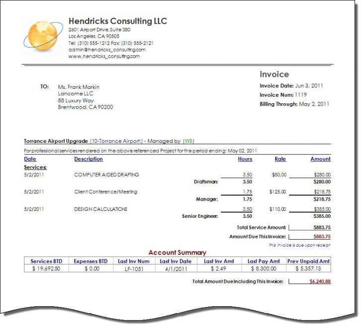 97 Customize Consulting Invoice Form PSD File by Consulting Invoice Form