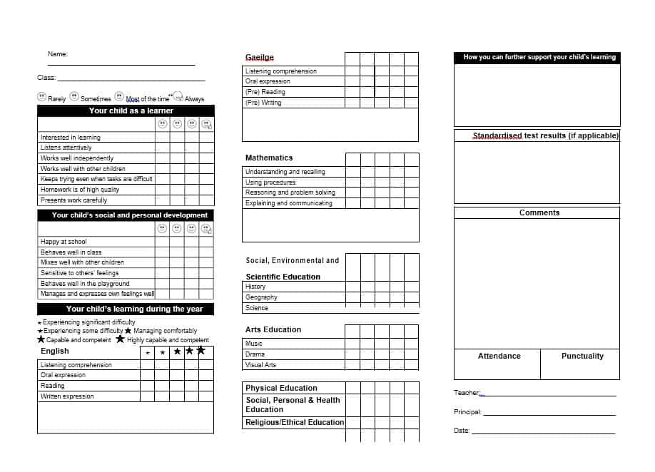 free-printable-preschool-report-card-template-cards-design-templates