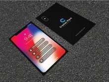 97 Customize Iphone X Business Card Template for Ms Word for Iphone X Business Card Template