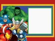 97 Customize Marvel Birthday Card Template Formating for Marvel Birthday Card Template