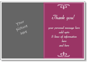 97 Customize Our Free A Thank You Card Template PSD File for A Thank You Card Template