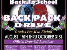 97 Customize Our Free Back To School Drive Flyer Template in Word for Back To School Drive Flyer Template