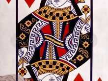 97 Customize Our Free Playing Card Template Queen Of Hearts for Ms Word for Playing Card Template Queen Of Hearts