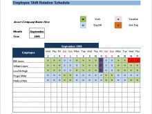 97 Customize Our Free Production Shift Schedule Template Maker for Production Shift Schedule Template