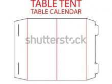 97 Customize Our Free Tent Card Calendar Template With Stunning Design for Tent Card Calendar Template