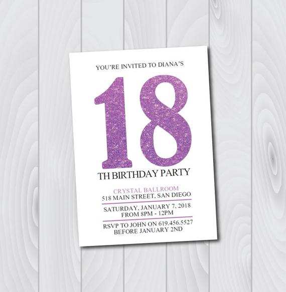 97 Format 18Th Birthday Card Template in Word for 18Th Birthday Card Template