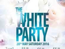 97 Format All White Party Flyer Template Free Formating by All White Party Flyer Template Free