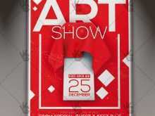 97 Format Art Show Flyer Template Free For Free with Art Show Flyer Template Free