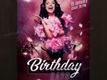 Birthday Flyer Template Photoshop