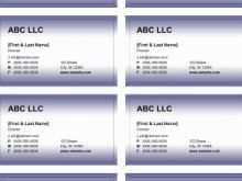 97 Free Business Card Templates For Word 2007 Free PSD File with Business Card Templates For Word 2007 Free