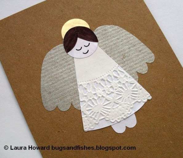 97 Free Printable Angel Christmas Card Template With Stunning Design by Angel Christmas Card Template