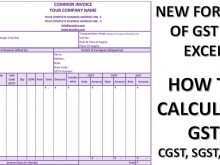 97 Free Printable Gst Tax Invoice Format On Excel Templates with Gst Tax Invoice Format On Excel