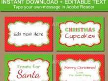 97 Free Template For Christmas Card Labels Maker for Template For Christmas Card Labels
