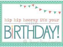 Birthday Card Templates Online Free