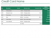 Soon Card Templates Excel