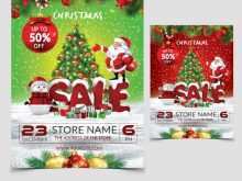 97 Online Christmas Sale Flyer Template in Word with Christmas Sale Flyer Template