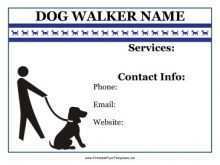 97 Online Dog Walking Flyers Templates With Stunning Design with Dog Walking Flyers Templates