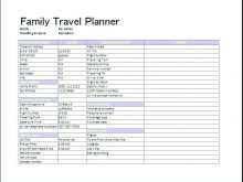 97 Online Family Vacation Agenda Template Now for Family Vacation Agenda Template
