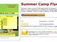 97 Printable Camp Flyer Template Microsoft Word Download for Camp Flyer Template Microsoft Word