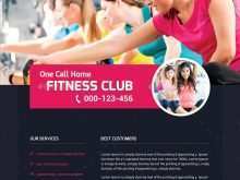 97 Printable Fitness Flyer Templates Formating by Fitness Flyer Templates