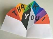 97 Printable Thank You Pop Up Card Templates Now for Thank You Pop Up Card Templates