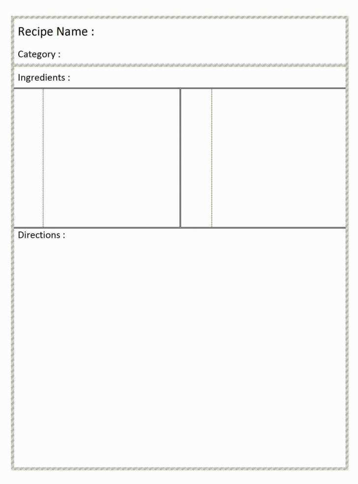 97 Standard 1 2 Card Template For Free by 1 2 Card Template