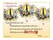 97 Standard Happy Birthday Card Template Printable For Free for Happy Birthday Card Template Printable